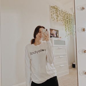 Volleyball White Long Sleeve